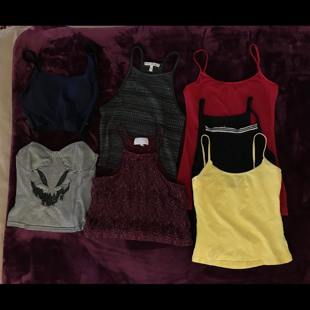 7 piece cami/tank top set